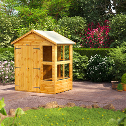 4 x 6 Power Apex Potting Shed