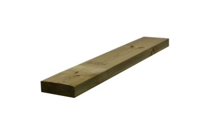 47mm x 150mm x 2.4m Green Treated UC3 Regularised C16