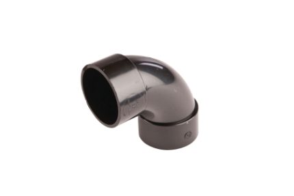 Wavin Osma Waste push-fit bend 87.5° 32mm black