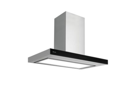 Caple ZC922 Zodiac Wall Chimney Hood with Illuminated Touch Control Stainless Steel 90cm