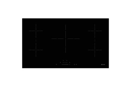 Caple C897I Five Zone Frameless Induction Hob with Slider Touch Control Black