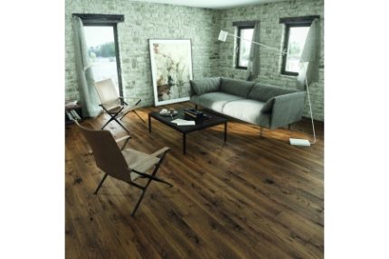Basix Diy Engineered Wood Milk Chocolate Matte Lacquered Flooring 130 x 14 x 1092mm
