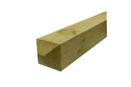 3000 mm x 150 mm x 150 mm Ecc Green Treated UC4 Fence Post