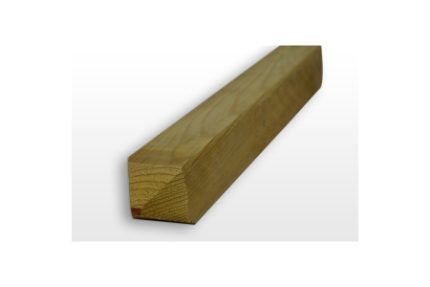 Bsw Green Treated Pointed Pegs 50 x 50mm x 0.45m