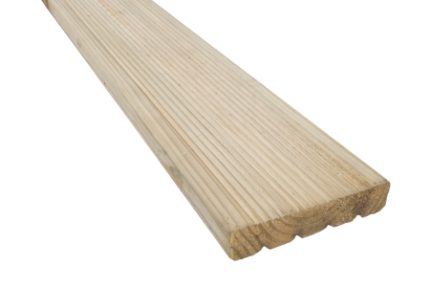Bsw Green Treated Decking Scotland 29 x 124mm x 4.8m