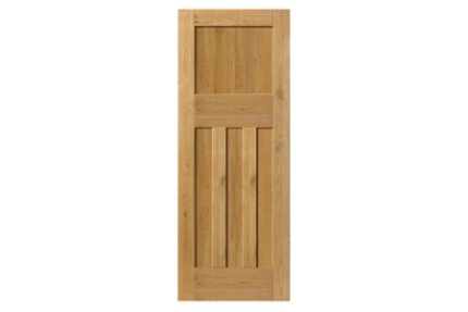 Jb Kind Oak Rustic 4 Panel Prefinished Door 1981 x 762 x 35mm
