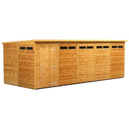 20 x 4 Power Pent Security Shed