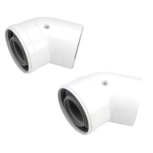 Worcester Bosch 7716190069 Greenstar Oil Boiler Oilfit 100mm 45 Degree Bend