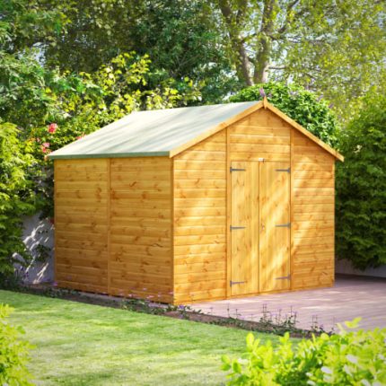 8 x 10 Power Apex Shed