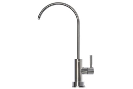 Deluxe Surface Mounted Drinking Water Tap - Satin Stainless Steel Finish
