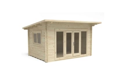 Forest Garden 4 x 3m Melbury Cabin Single Glaze No Underlay Home Delivered