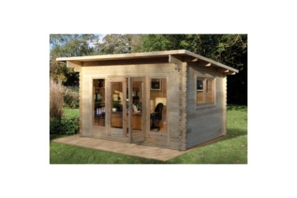 Forest Garden 4 x 3m Melbury Cabin Double Glaze Uderlay and Felt 34