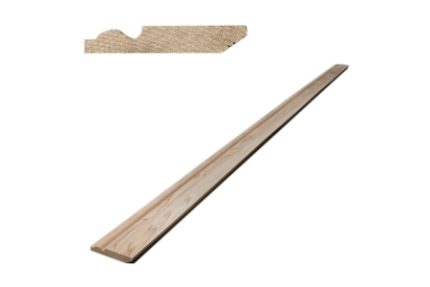 Heritage OAKSKIRT142CT-RP Chamfer Torus Skirting Solid Oak 142 x 20 x 3200mm 5 Pack