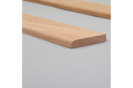 Heritage OAKSKIRT142CB Chamfer Bullnose Skirting Solid Oak 142 x 20 x 3200mm