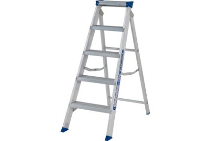 Werner 7140518 Mastertrade Swingback Stepladder 5 Tread