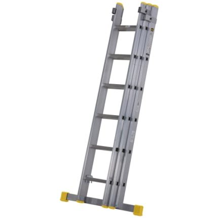 Werner 57712020 Square Rung Triple Extension Ladder 1.89m