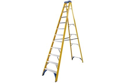 Werner 7161218 Fibreglass Stepladder 12 Tread