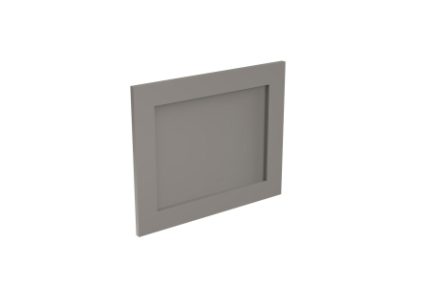 Integrated Extractor Door for Shaker Ultra Matt Dust Grey 490mm x 596mm - FKKH0843