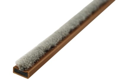 4FIREDOORS FS109/25 Fire and Smoke Seal Brown 10 x 4 x 2100mm