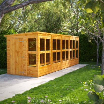 18 x 8 Power Pent Potting Shed