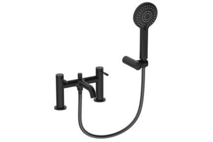 Bristan Mila Bath Filler Tap - Black