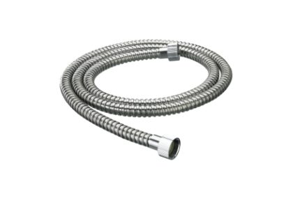 Bristan HOS 175NN01 C 1.75m Nut to Nut Std Bore Shower Hose Chrome