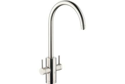 Abode Profile 4 in 1 Hot Water Tap With PB4E Boiler & Filter Brushed Nickel
