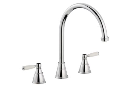 Abode AT3046 Astbury 3 Part Kitchen Mixer Tap Chrome
