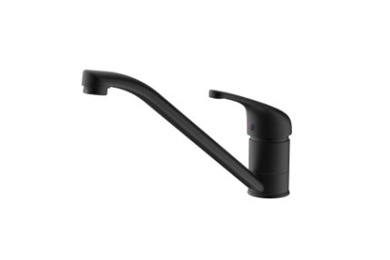 Corte Monoblock Sink Mixer Matt Black