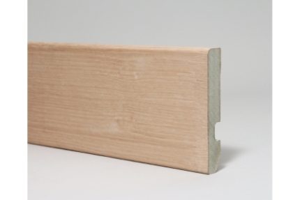 W Howard R1EV18068WO4400 Veneered Rounded One Edge Moisture Resistant MDF Architrave American White Oak 18 x 68 x 4400mm