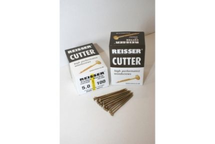 Reisser Countersunk Pozi Cutter Yellow Wood Screws 4.0x30mm (Box 200)