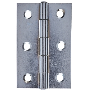 Eclipse 1838 Butt Hinge Standard Fixed Pin Chrome 4 Inch