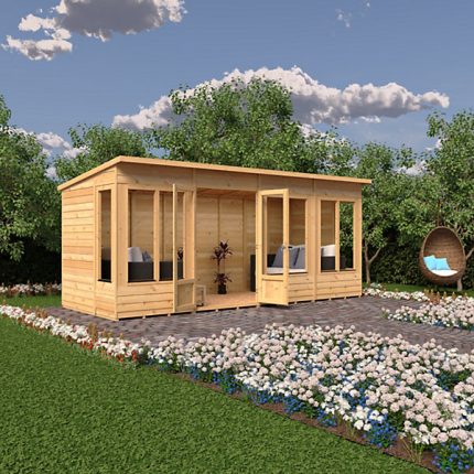 20 x 6 Power Pent Summerhouse