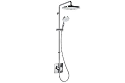 Mira 1.1944.003 Opero Dual Outlet Thermostatic Shower Chrome