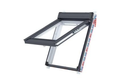 Keylite Hi-therm Fire Escape Roof Window PVC Finish 660mm x 1180mm PFE03HT