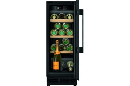 NEFF N70 Built Under Wine Cabinet Black Glass 30cm - KU9202HF0G