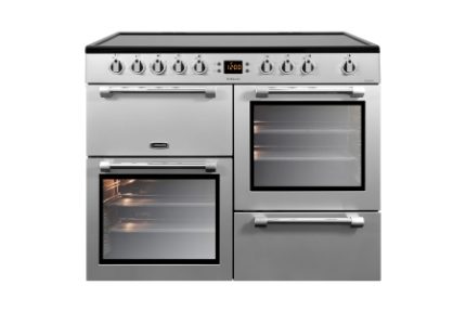 Leisure Cookmaster Electric Range Cooker Silver 100cm - CK100C210S