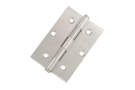 Eclipse 14838 Plain Bearing Butt Hinge Satin Stainless 76 x 51 x 1.5mm 2 Pack
