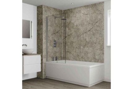 Multipanel Classic Bathroom Wall Panel Hydrolock 2400 x 598mm Antique Marble 701