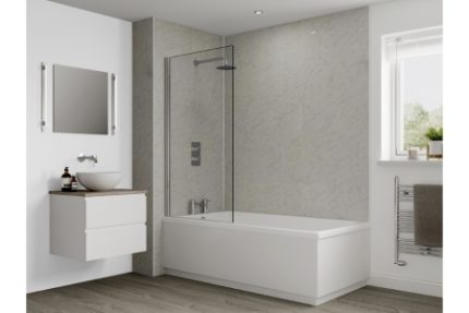 Multipanel Classic Bathroom Wall Panel Unlipped 2400 x 598mm Classic Marble M141