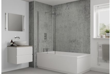 Multipanel Classic Bathroom Wall Panel Unlipped 2400 x 900mm Arctic Stone 3331