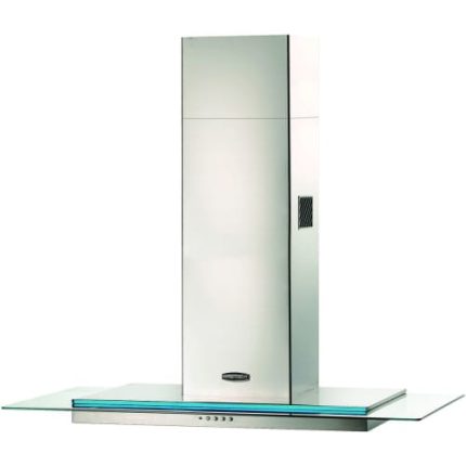 Rangemaster Toledo Cooker Hood 90 Stainless Steel Glass