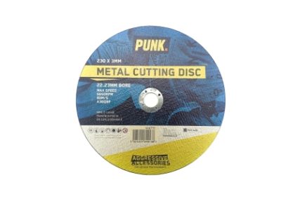 Punk 230mm x 3mm Metal Cutting Disc