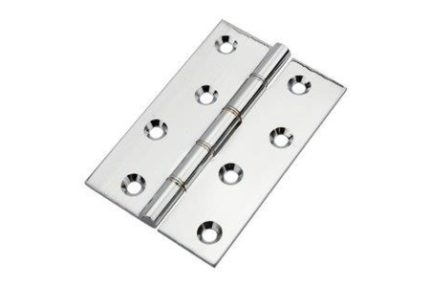 Eclipse 14862 Phosphorus Hinge Polished Chrome 76 x 51 x 3mm 2 Pack