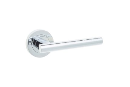 Frelan Hardware Jedo Petra Lever On Rose Polished Chrome
