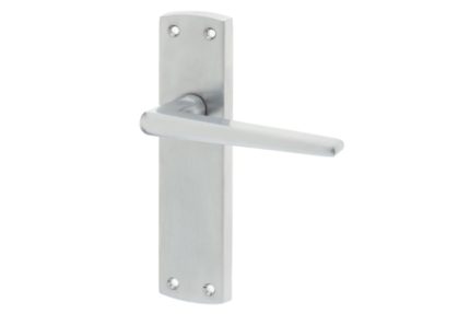Frelan Hardware Jedo Bray Lever Latch Handle Set Satin Chrome