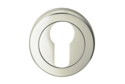 4FireDoors Euro Profile Escutcheon Chrome 51mm 2 Pack