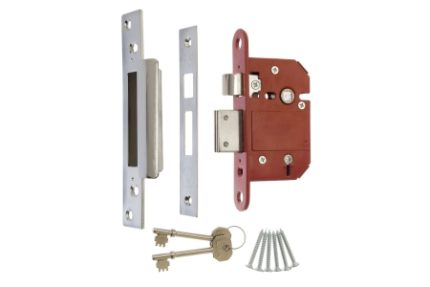 Era 262-62 British Standard 5 Lever Fortress Sashlock Chrome 64mm