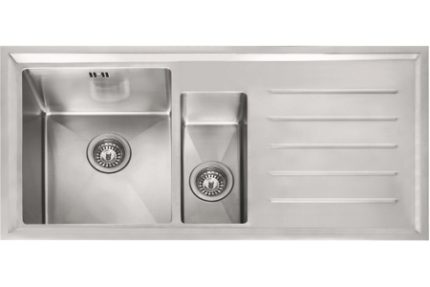 Franke Winsford 1.5 Bowl Inset Stainless Steel Right Hand Drainer Kitchen Sink