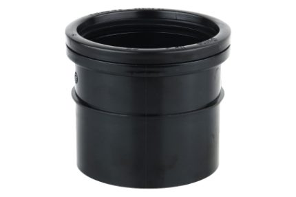 Wavin OsmaSoil D/S repair coupler 110mm white